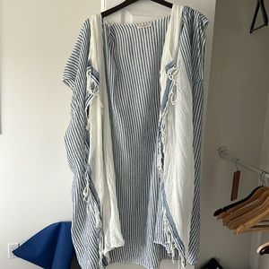 Striped cardigan